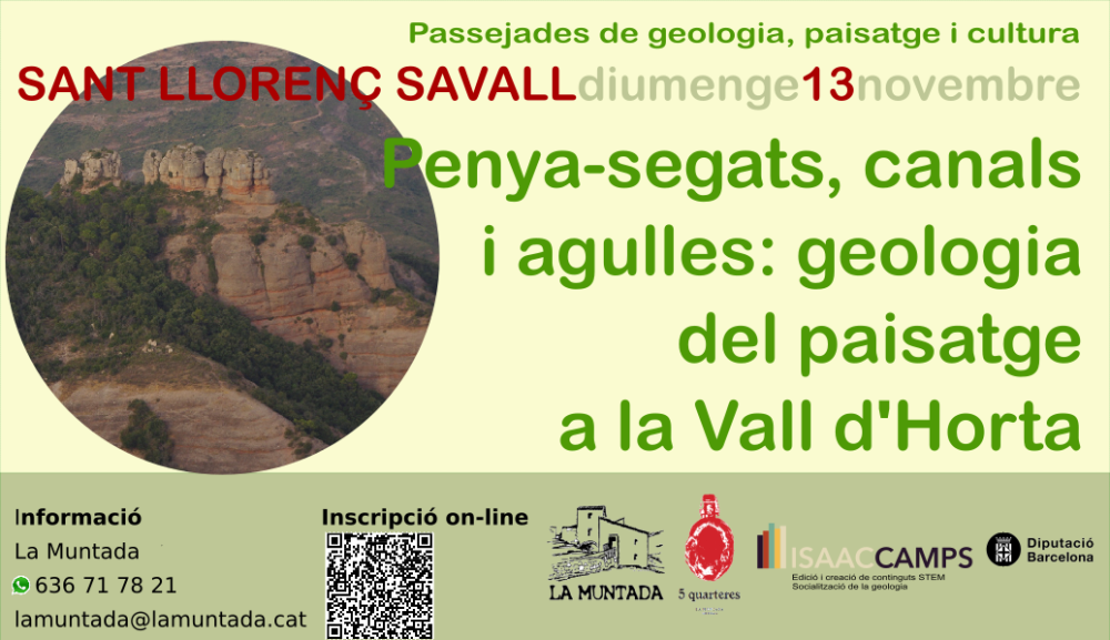 Penya-segats, canals i agulles: geologia del paisatge a la Vall d’Horta